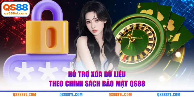 Hỗ trợ xóa dữ liệu theo chính sách bảo mật QS88